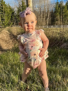 Pastel Floral Romper