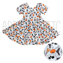 Load image into Gallery viewer, Spooky Skull Princess Dress