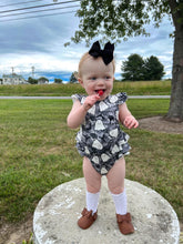 Load image into Gallery viewer, Ghost and Bats Romper