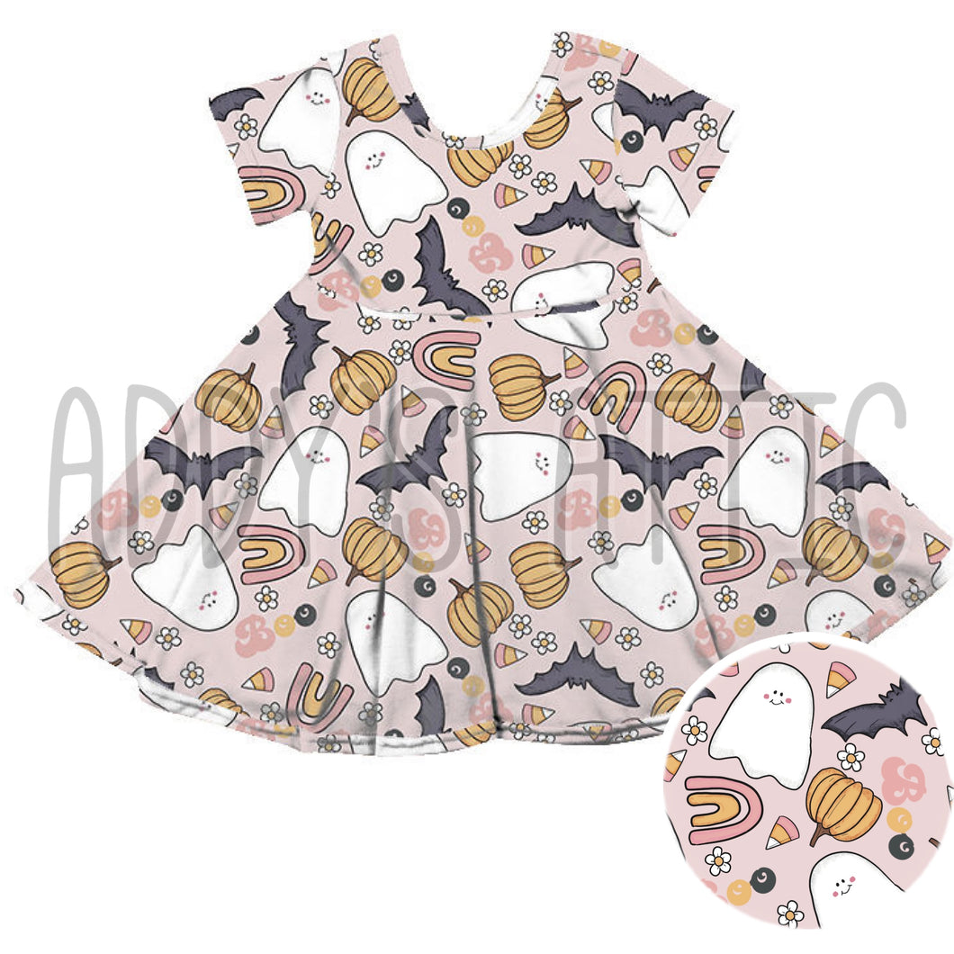 Pink Boo Princess Dress