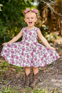 Ella Rose Floral Princess Dress