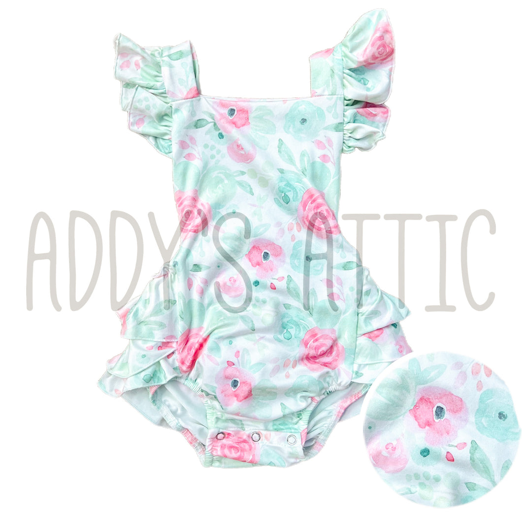 Emerson Diane Floral Romper