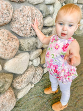 Load image into Gallery viewer, Em’orie Jade Floral Romper