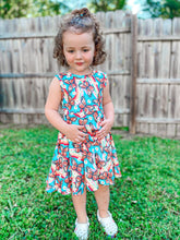 Load image into Gallery viewer, Rainbow Butterflies Princess Dress
