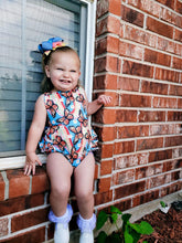 Load image into Gallery viewer, Rainbow Butterflies Romper