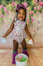 Load image into Gallery viewer, Olive Angelina Floral Romper