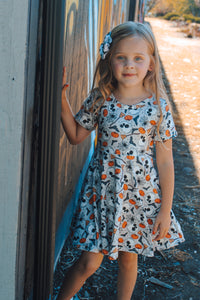 Spooky Skull Princess Dress