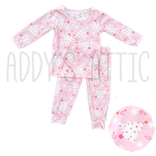 Load image into Gallery viewer, Pink Christmas Lounge Set