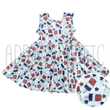 Load image into Gallery viewer, Bomb Pop Princess Dress