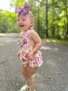 Della Floral Romper