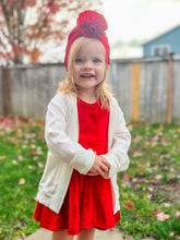 Load image into Gallery viewer, Santa Baby Velvet Princess Dress