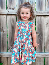 Load image into Gallery viewer, Rainbow Butterflies Princess Dress