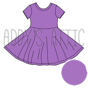 Purple Princess Dress