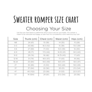 Yellow Sweater Romper