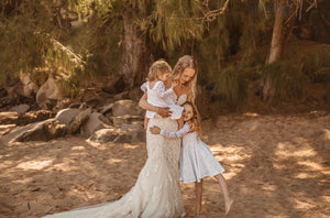 White Lace Princess Dress
