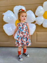Load image into Gallery viewer, Rainbow Butterflies Princess Dress