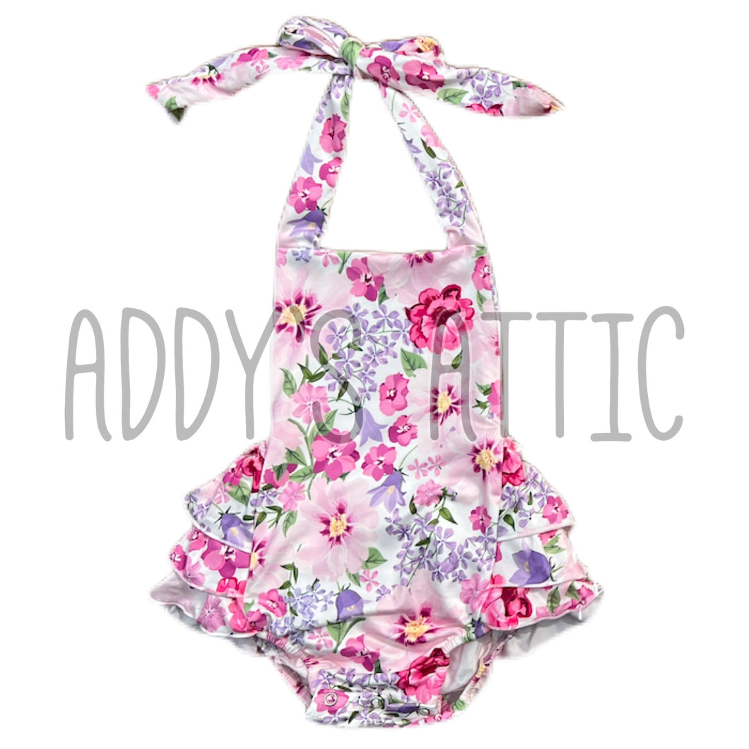 Em’orie Jade Floral Romper