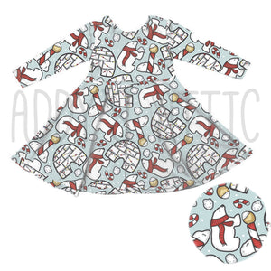 Polar Bear Princess Dress