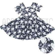 Load image into Gallery viewer, Ghost and Bats Princess Dress