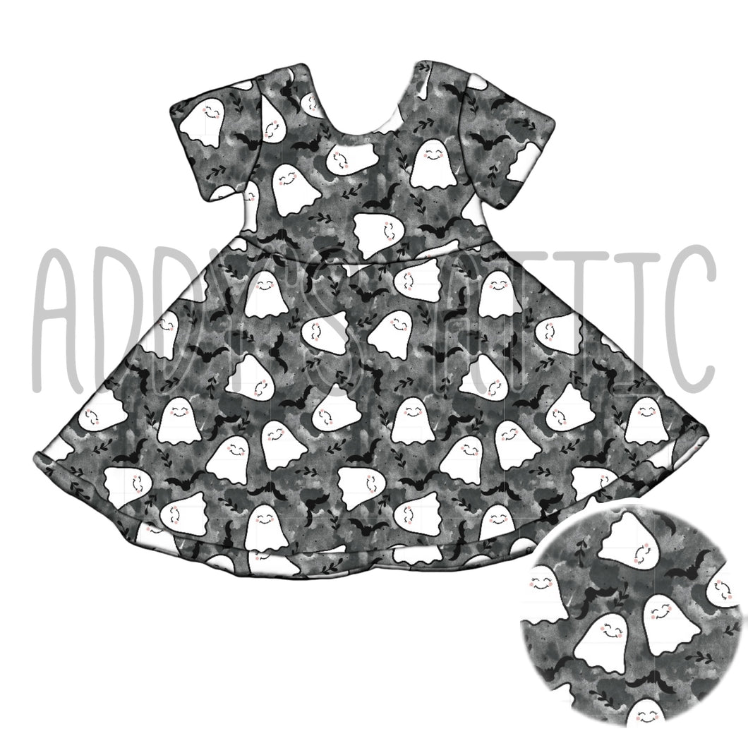 Ghost and Bats Princess Dress